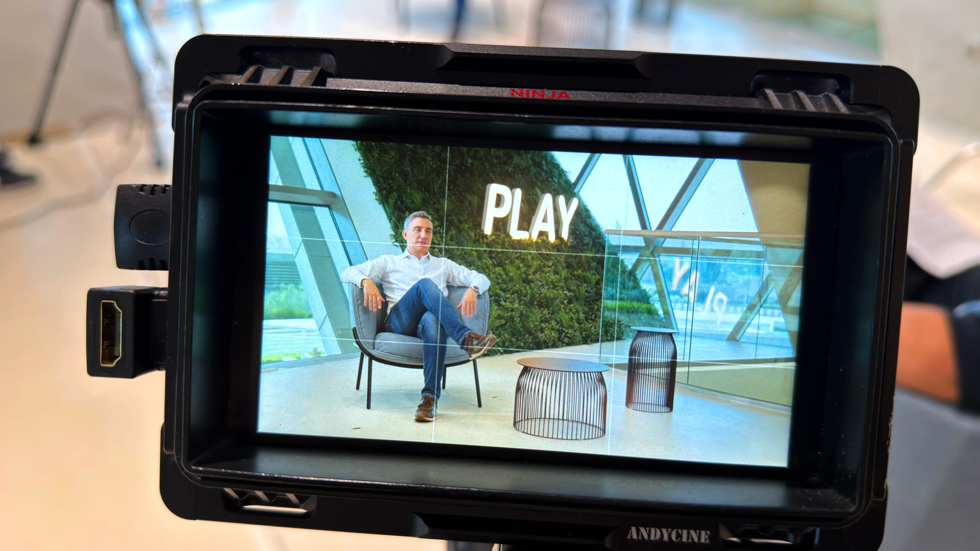 Filming an unscripted CFO conversation for the Mashreq series The Art of Not Selling